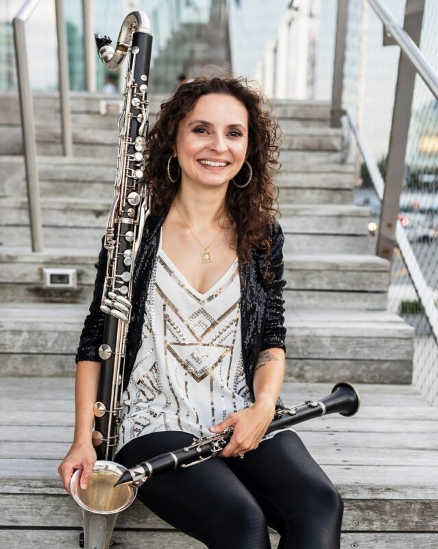 Clarinet teacher Celine Ferro