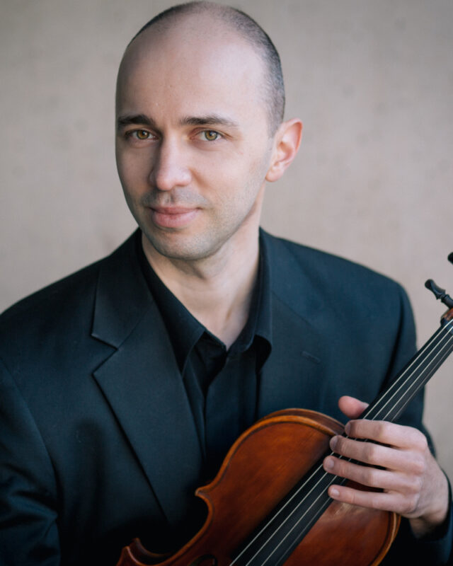 Viola and violin teacher Alex Vavilov